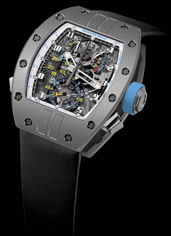 Replica Richard Mille RM 008 Tourbillon Chronograph Le Mans Classic 2012 Titanium Watch